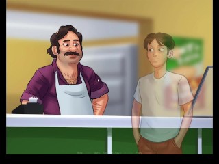 Summertime Saga геймплей PC %08 Quest Tony и новое видео Jenny