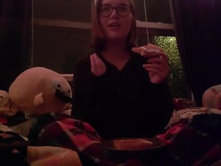 Stoner muckbang + fingering finish