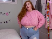 Preview 2 of my GF's FUTA girlfriend makes me suck her big cock; humiliation cuckold blowjob pov - TEASER