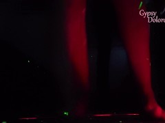BARE DANCING FEET IN DISCO LIGHTS by Gypsy Dolores