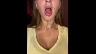 Saliva drops 