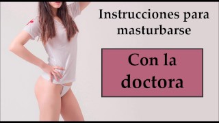 The Doctor Wants To Teach You Some JOI Tips In Spanish