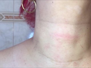 Neck fetish, chocking and spit (Demo version)