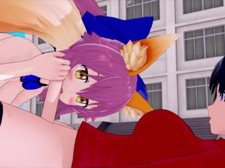 FUTA FATE RIN TOHSAKA X TAMAMO NO MAE (3D HENTAI)