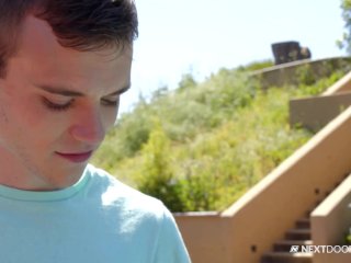 Dalton Riley's Big Cock Destroys Scott Finn's Juicy Ass - NextDoorStudios