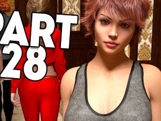 brunette, teenager, pc gameplay, point of view