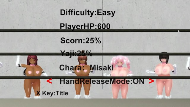 パーフェクトガールズ【SFM3Dゲーム】爆乳ぽっちゃり少女が支配するレスリングセックスファイト