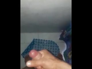 exclusive, vertical video, solo male, paja