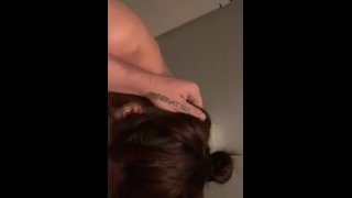 GF gets face fucked 