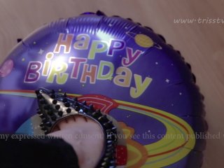 Spiked High Heels Crush Balloon_For Looners Triss2020 on_Chaturbate