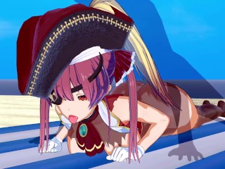 Houshou Marine is Horny