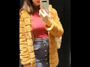 Preview 1 of Store fitting room and sexy babe