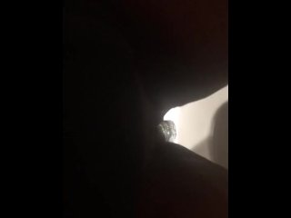 solo female, exclusive, pissing, vertical video