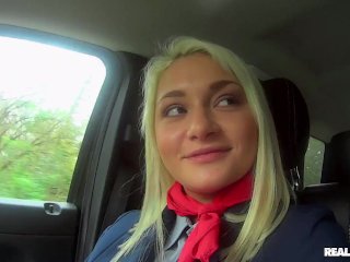 Reality Kings - Tiny Russian Goddess Alive Bell Swallows Stranger Man's Big Cock