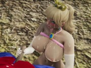 Preview 3 of Princess Peach Fucked By Mario (bj, riding, doggy, missionary, VR cumshot)