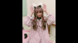 CD 伪娘 软妹服自慰ヾ(●゜▽゜●)♡ thumbnail