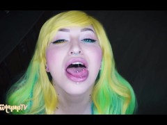 Goddess vores tiny little people 