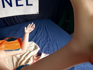 150 cm Piper Silicone Ariel Sex_Doll ReviewUnboxing