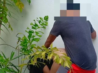 Pinay New_Viral - Nagpakantot sa Bakuran ang Malibog Kong Tropa