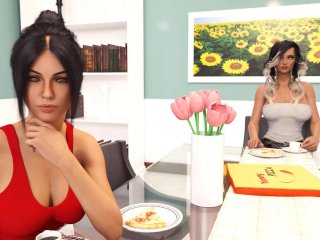 erotic story, milf, sexy girl, 3d cartoon, gameplay