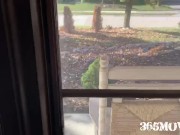 Preview 2 of Landscaper Fucks Customers Wife While The Husband Is Upstairs