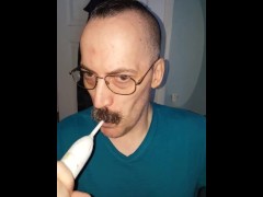 Brushing my teeth - Screenshot 3 of 16 - Sfw