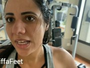 Preview 1 of Preview Kiffa Work out and running sweaty body worship and axillism AXILLISM SWEATY BODY WORSHIP