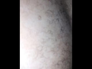 big dick, gushing pussy, thick white girl, vertical video