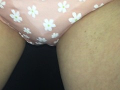 025 布のおねしょパンツにおもらし…ちょっとわかりずらいかもしれません。