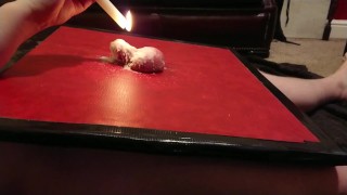 Small Penis Hot Wax CBT - Part 1