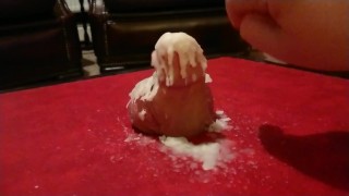 Small Penis Hot Wax CBT - Part 2 - Edging with set wax