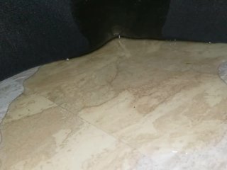 piss, solo female, floor, wetting