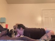 Preview 2 of Blowjob and backshots multiple orgasms from bbc on fat ass