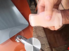 Masturbation and creampie. Close-up. Мастурбирую и кончаю. Крупный план. Много спермы.