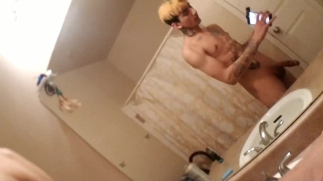 Edging Long Lubed Up Cock