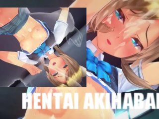 akiba, exclusive, blonde, anime
