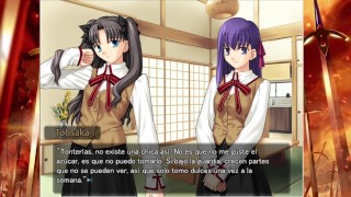 Spanish Gameplay Fate Stay Night Realta Nua Day 6 Part 1