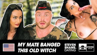 Naughty mature Goth broad Sidney Dark gets a hard cock up her snatch!