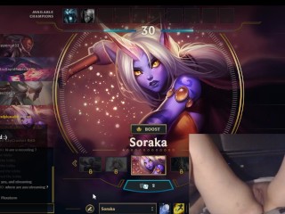 Girl Playing League of Legends after over a Month Break