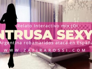 PARTE 1 ROLEPLAY INTERACTIVO & JOI ARGENTINA SEXY EN ESPAÑA AUDIO ONLY HOT ASMR VOICE