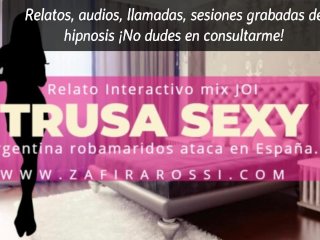 PARTE 2 ROLEPLAY INTERACTIVO & JOI ARGENTINA SEXY_EN ESPAÑA AUDIO ONLY HOT ASMR_VOICE