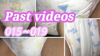 Video di pipì su un pannolino Parte 4 (00015-0019)