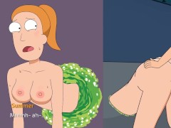 Video Rick and Morty - A Way Back Home - Sex Scene Only - Part 31 Summer #7 By LoveSkySanX
