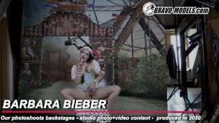 396 backstage fotoshoot Barbara Bieber - Cosplay