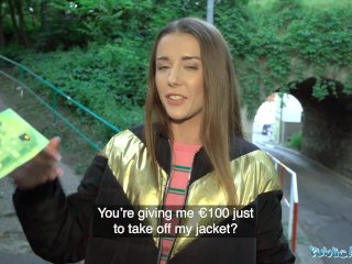 Public Agent Sybil Kailena wonders into the path of a stranger for spontaneous fucking screenshot number 1
