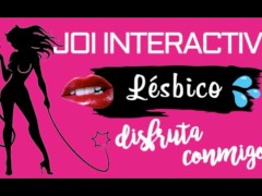 JOI LESBICO INTERACTIVO | DISFRUTA TOCANDOTE CONMIGO | ASMR | VOZ FEMENINA ARGENTINA