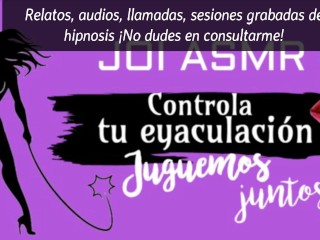 JOI INTERACTIVO [CONTROLA TU EYACULACIÓN] SÓLO AUDIO | VOZ SEXY ARGENTINA