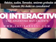 Preview 1 of JOI CON ARGENTINA SUPER CALIENTE | MUY INTENSO | INTERACTIVO
