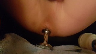 Heavy anal plug