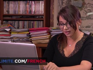 Two sexy French brunettes for one lucky guy screenshot number 1